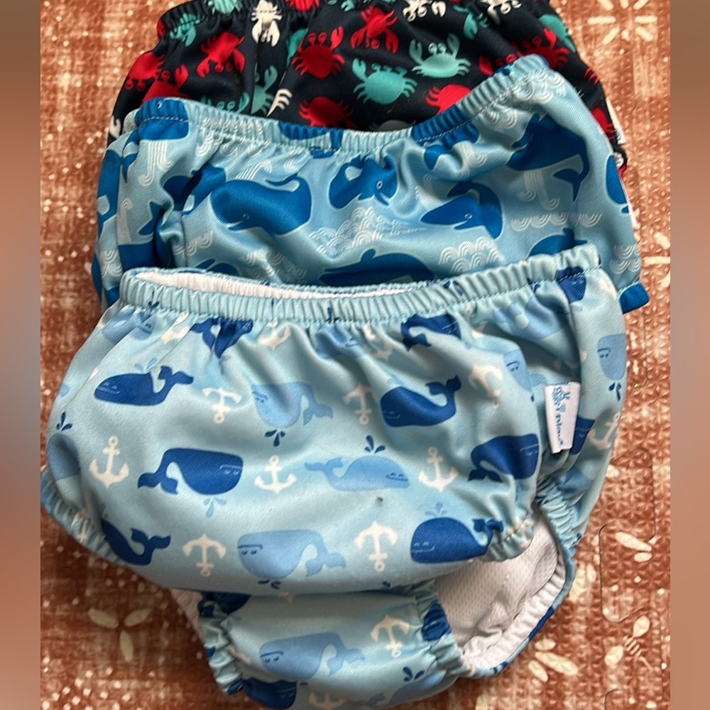 Reusable swim diapers- 3 pack